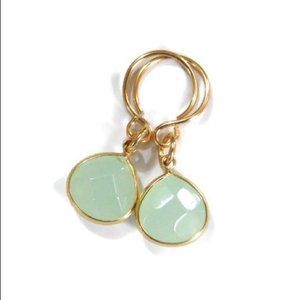 Aventurine Gemstone Briolette Earrings